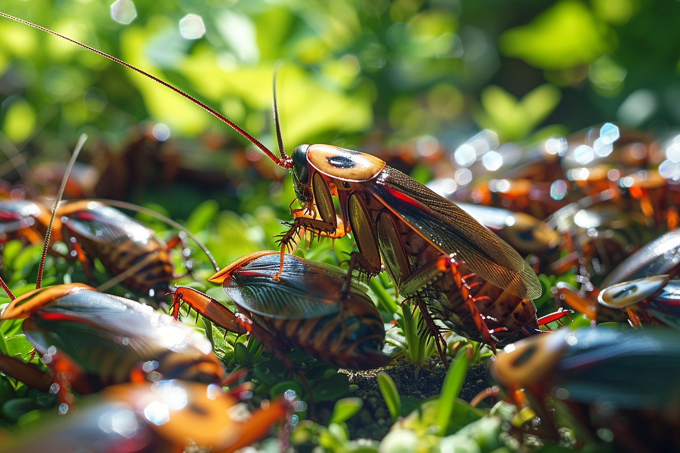 Études sur la vie en communauté des blattes